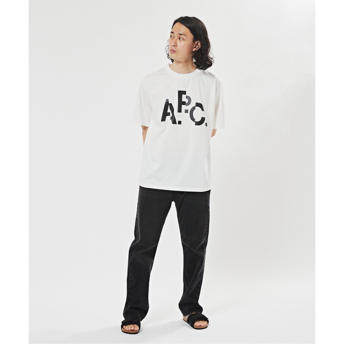 A.P.C. / アーペーセー】別注 DECALE プリント Tシャツ