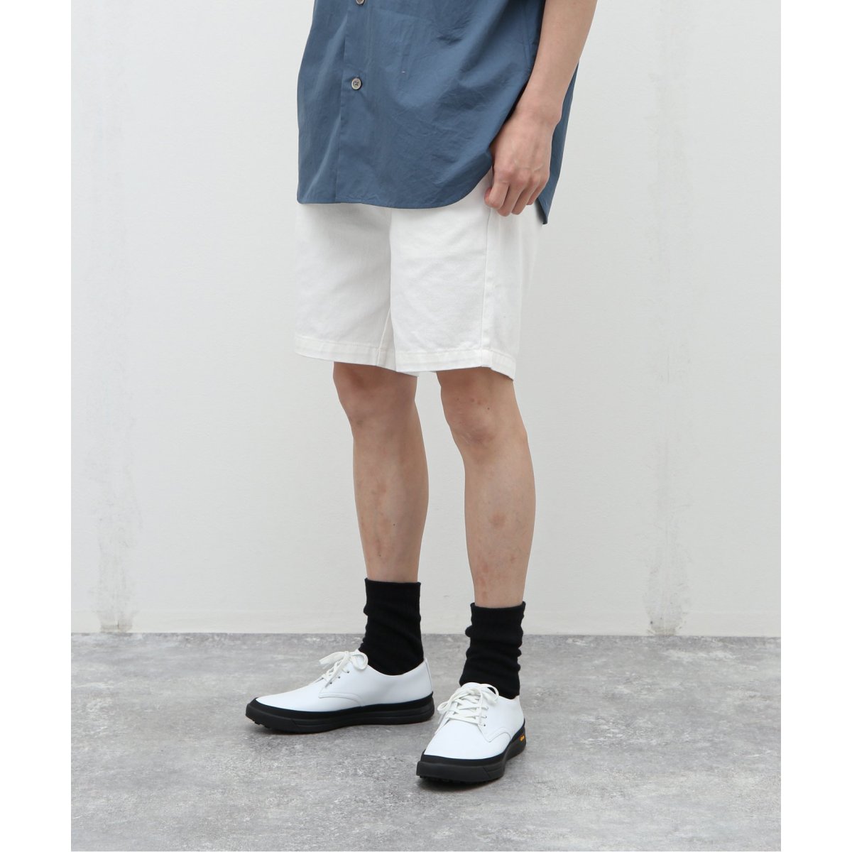 Commune Golf / コミューンゴルフ】Short confort Denim ecru