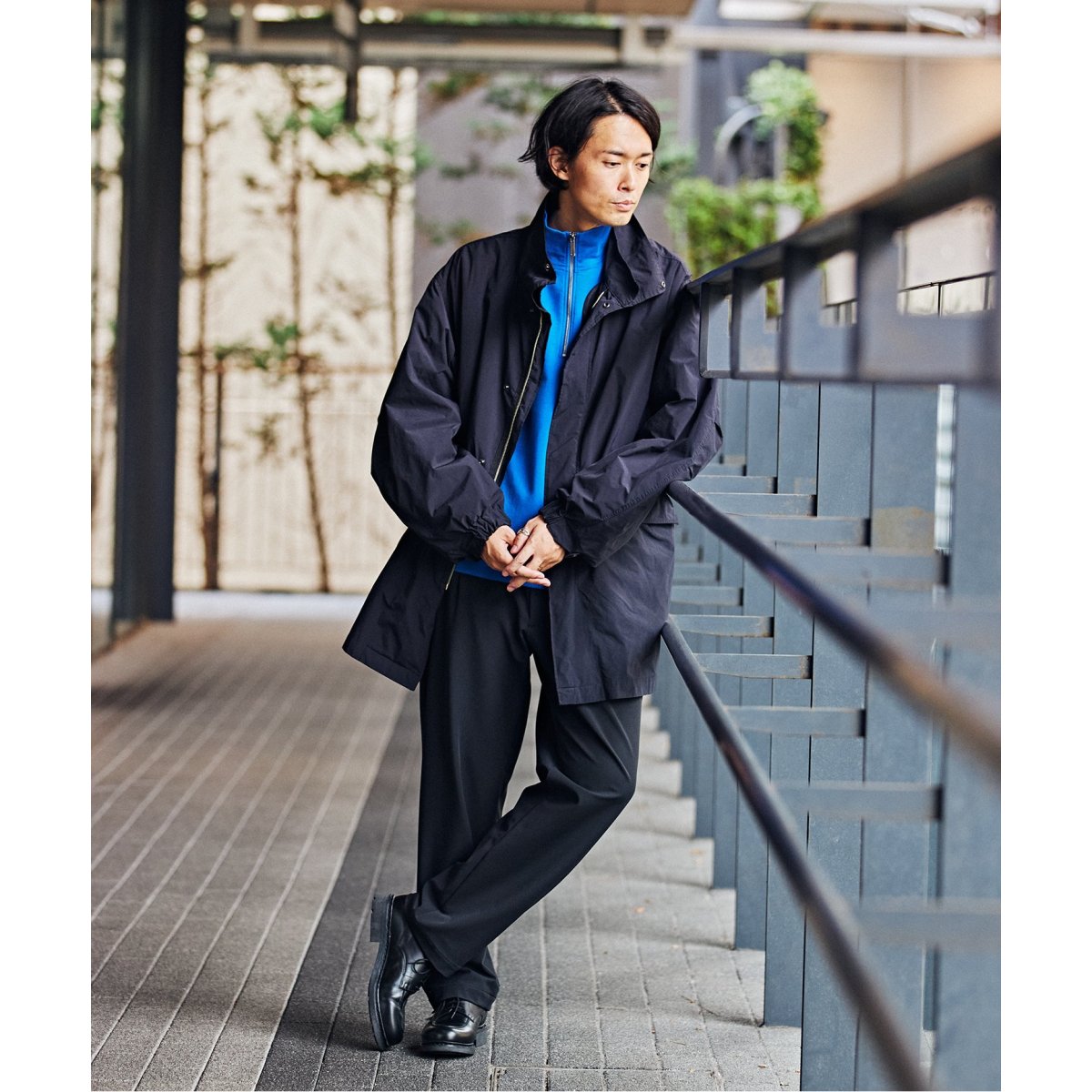 ATON AIR WHEATHER SHORT MODS COAT 別注 ATON / エイトン】別注 AIR WHEATHER SHORT MODS COAT | エディフィス