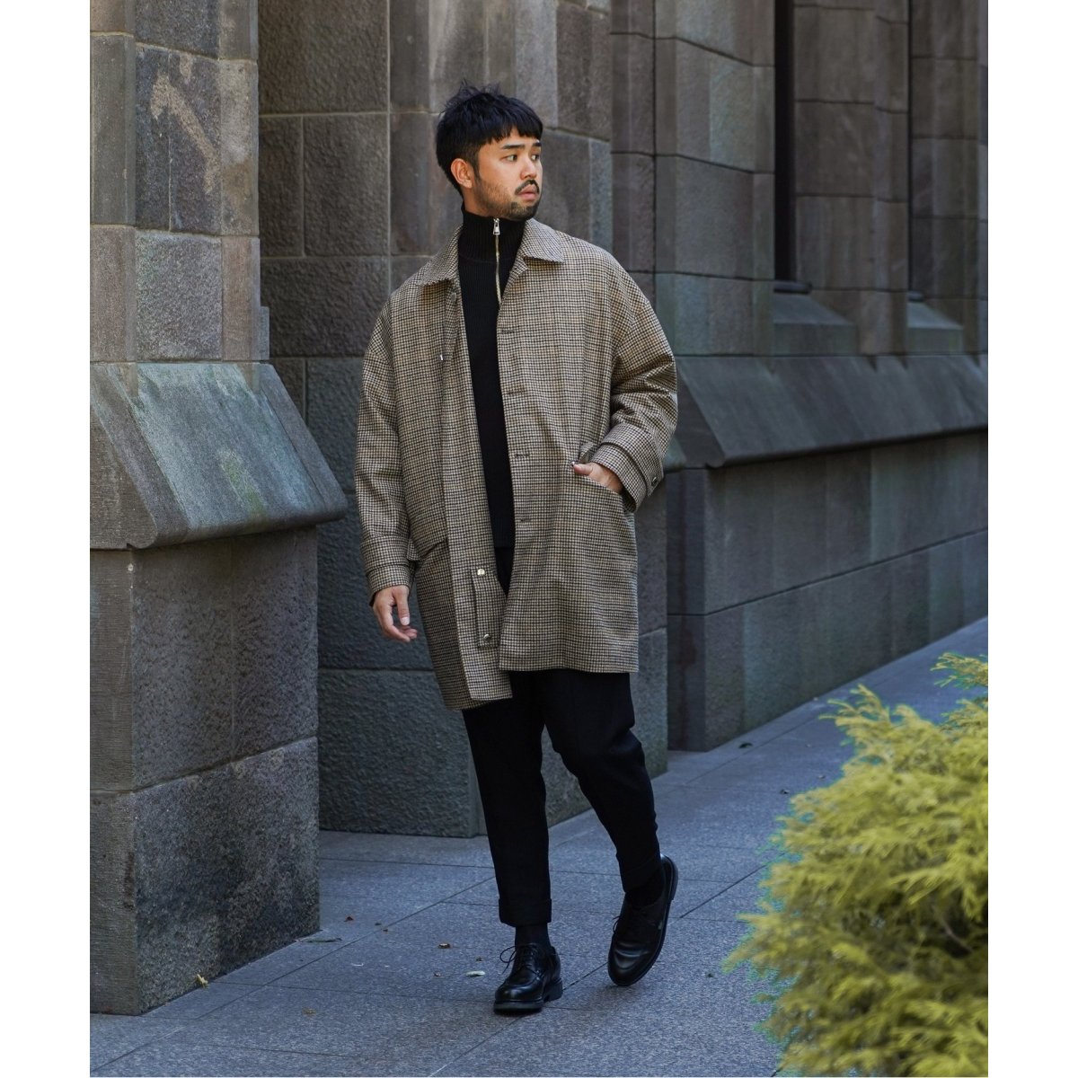 MACKINTOSH / マッキントッシュ】別注 HUMBIE ステンカラー ライト