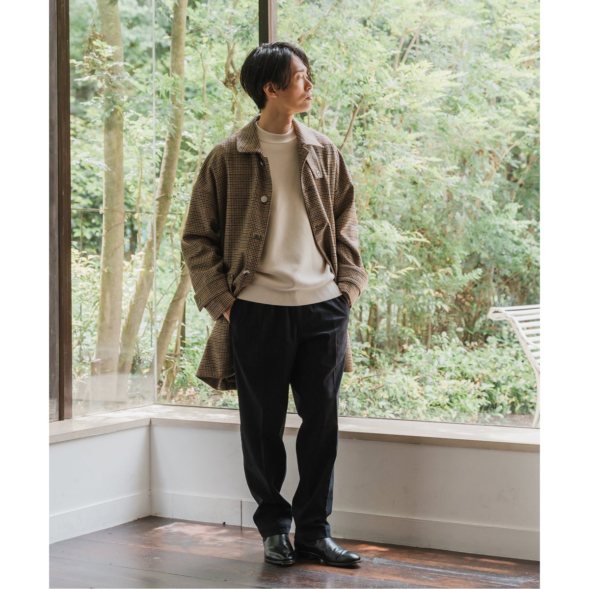 MACKINTOSH / マッキントッシュ】別注 HUMBIE ステンカラー ライト