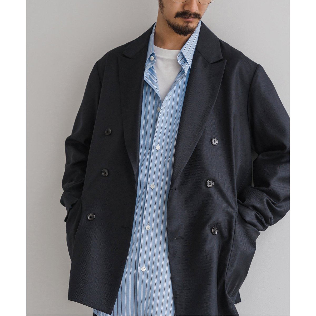 Loro Piana Fabric】ダブルブレスト ジャケット | エディフィス