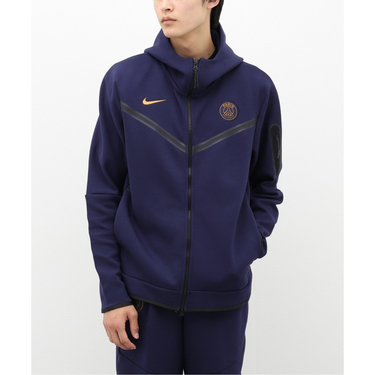 NIKE テック フリース ジップアップ フード スウェット ネイマール NIKE テック フリース ジップアップ フード スウェット ネイマール