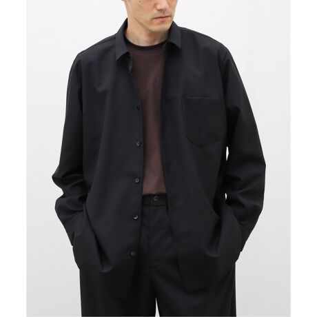 ATON / エイトン】WOOL TROPICAL STANDARD SHIRT | エディフィス 