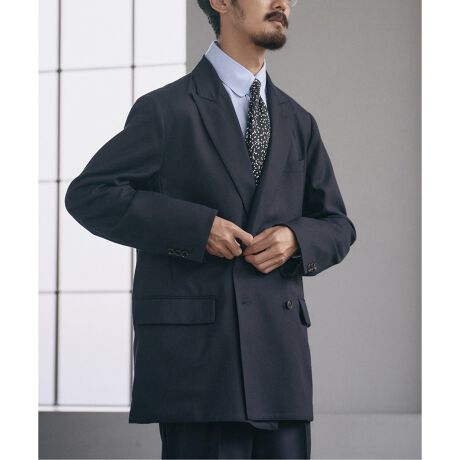 E.4ボタン ダブルブレスト リラックスジャケット | エディフィス 
