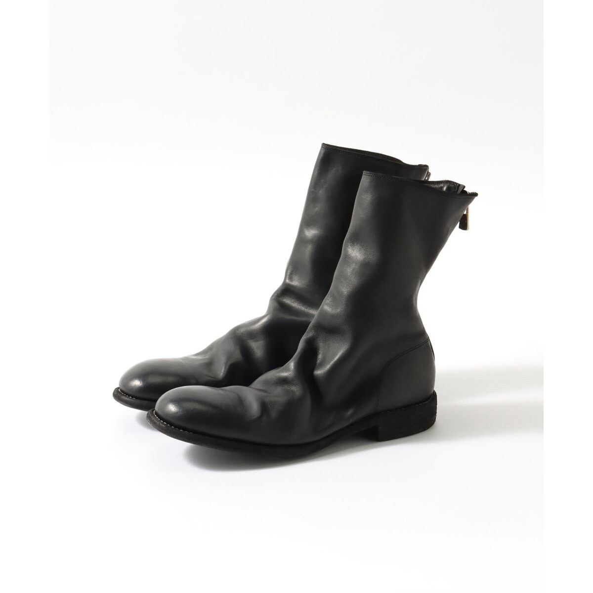 靴 Guidi 988X BACK ZIP MID GUIDI / グイディ】988X BACK ZIP MID BOOT | エディフィス