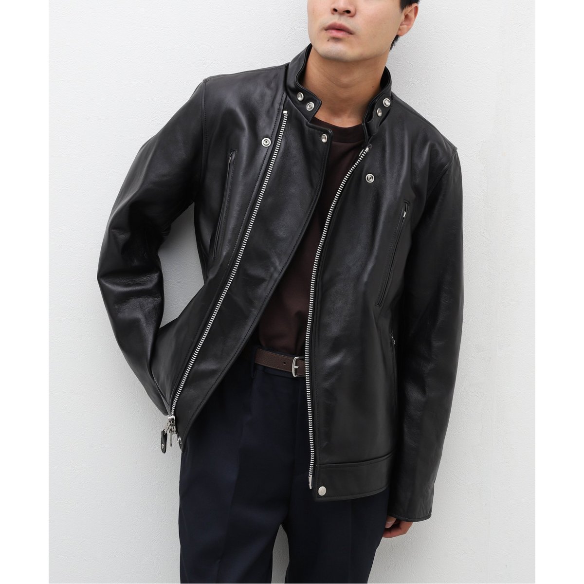 Schott / ショット】NEW DOUBLE BREAST RIDERS JACKET | エディフィス