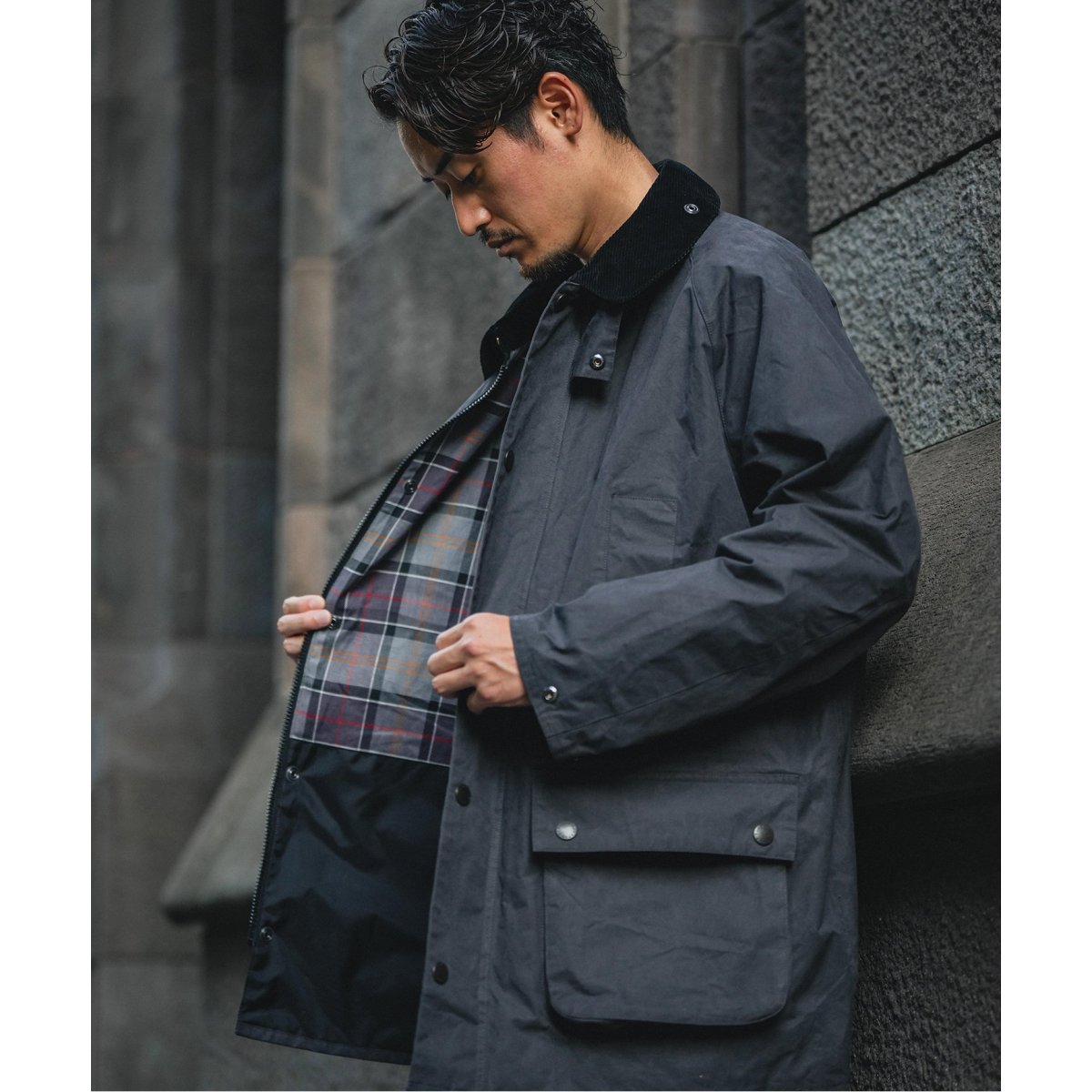 Barbour for MARKAWARE & EDIFICE】別注 BEDALE/ビデイル