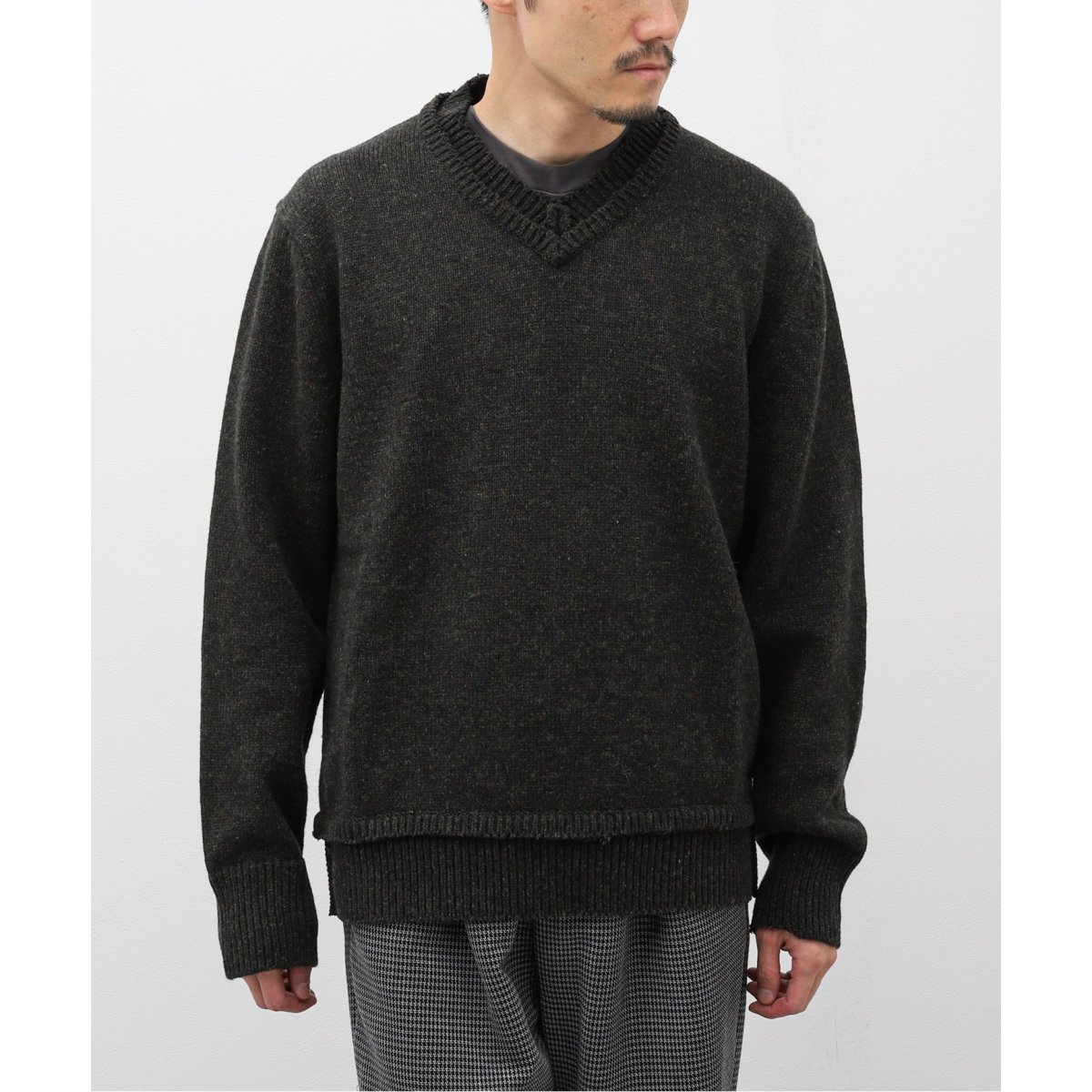 メゾンマルジェラ エルボーパッチセーター maison margiela MAISON MARGIELA / メゾン マルジェラ】エルボーパッチセーター