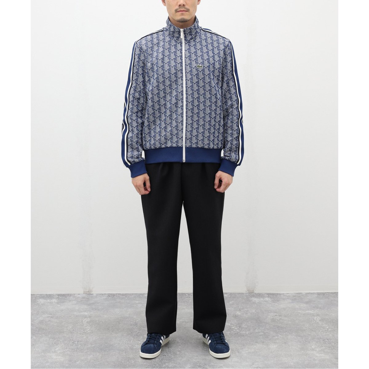 LACOSTE / ラコステ】モノグラムジャカード トラックジャケット