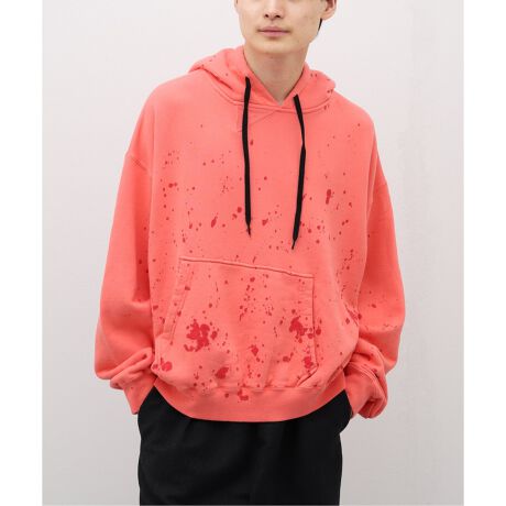 メンズ Hand Dye Twist スウェットフーディ