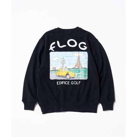 FLOG GOLF × EDIFICE GOLF】ハンドペイント スウェット | エディフィス  