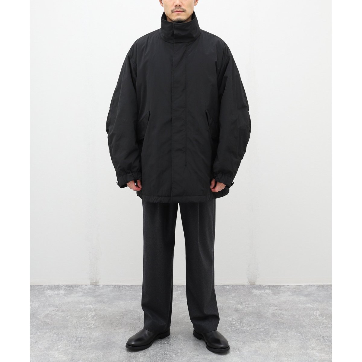 ATON / エイトン】TECHNO COTTON PADDED SHORT MODS | エディフィス