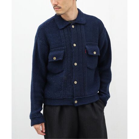 MEIAS / メイアス】DENIM KNIT JACKET | エディフィス(EDIFICE 