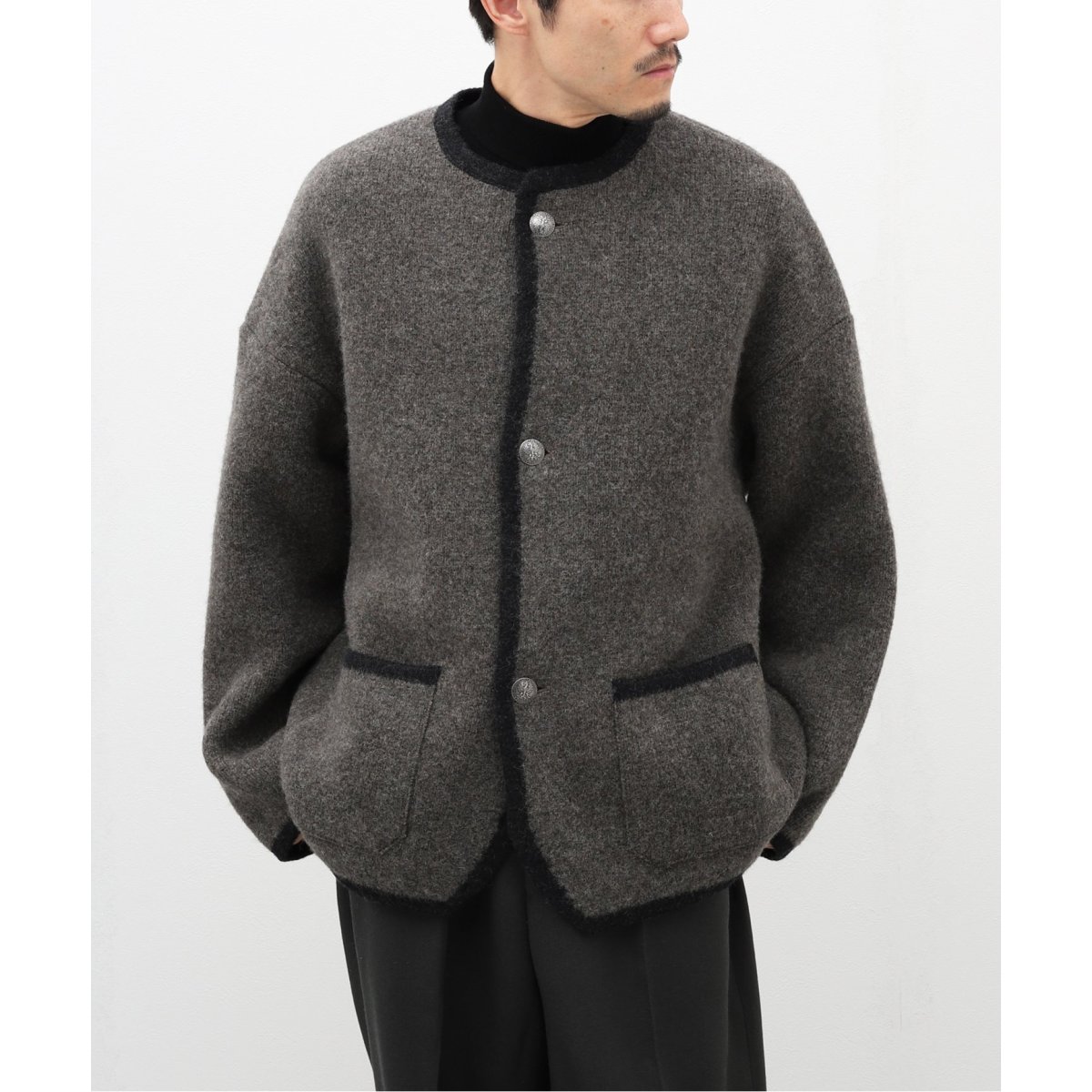 STAPF / シュタップ】ROUNDNECK OVERSIZE TYROLEAN JACKET