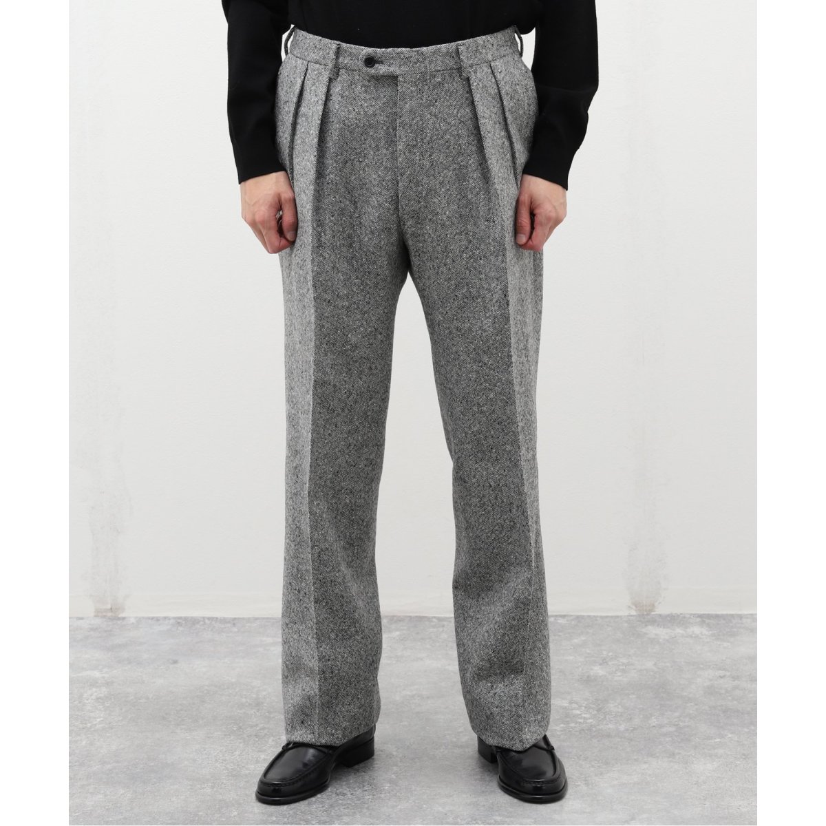 HUSBANDS / ハズバンズ】Donegal tweed TROUSERS | エディフィス