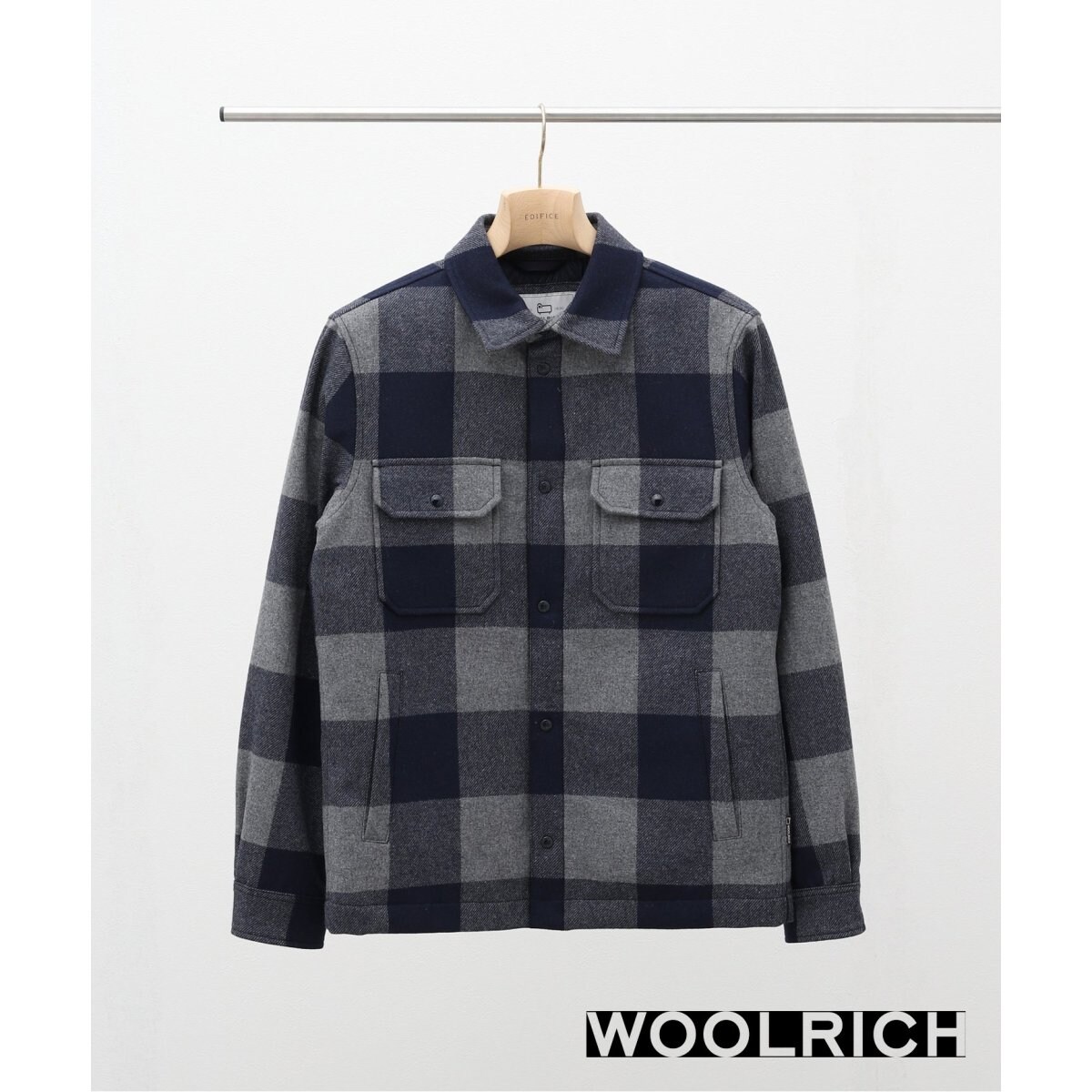 【WOOLRICH/ウールリッチ】ALASKANWOOLCHECKOVERSHIRT