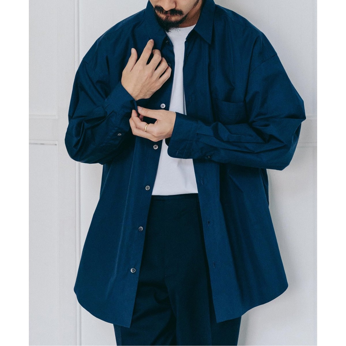 THOMAS MASON / トーマスメイソン】オーバーサイズ レギュラー シャツ