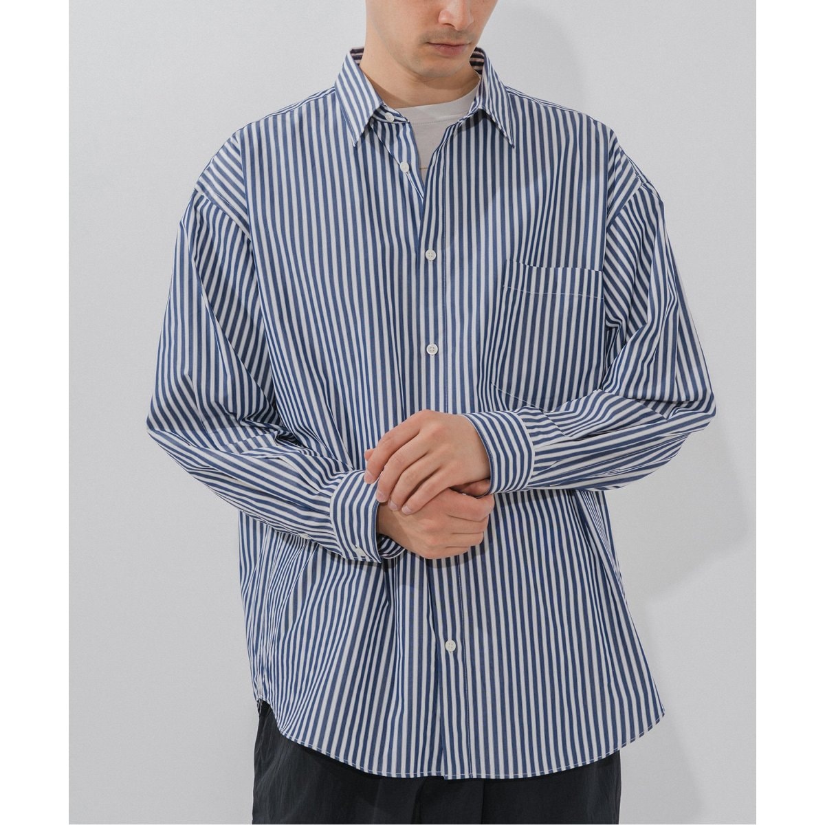 THOMAS MASON / トーマスメイソン】オーバーサイズ レギュラー シャツ