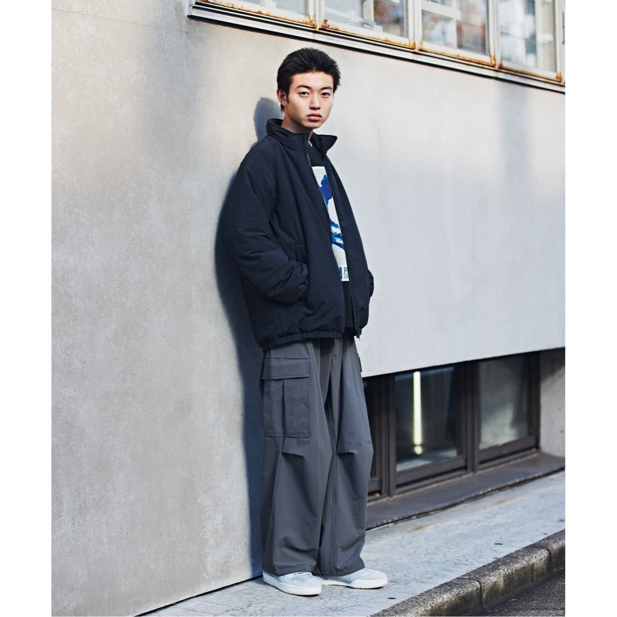 YVES KLEIN / イヴ クライン】別注 グラフィック プリント スウェット