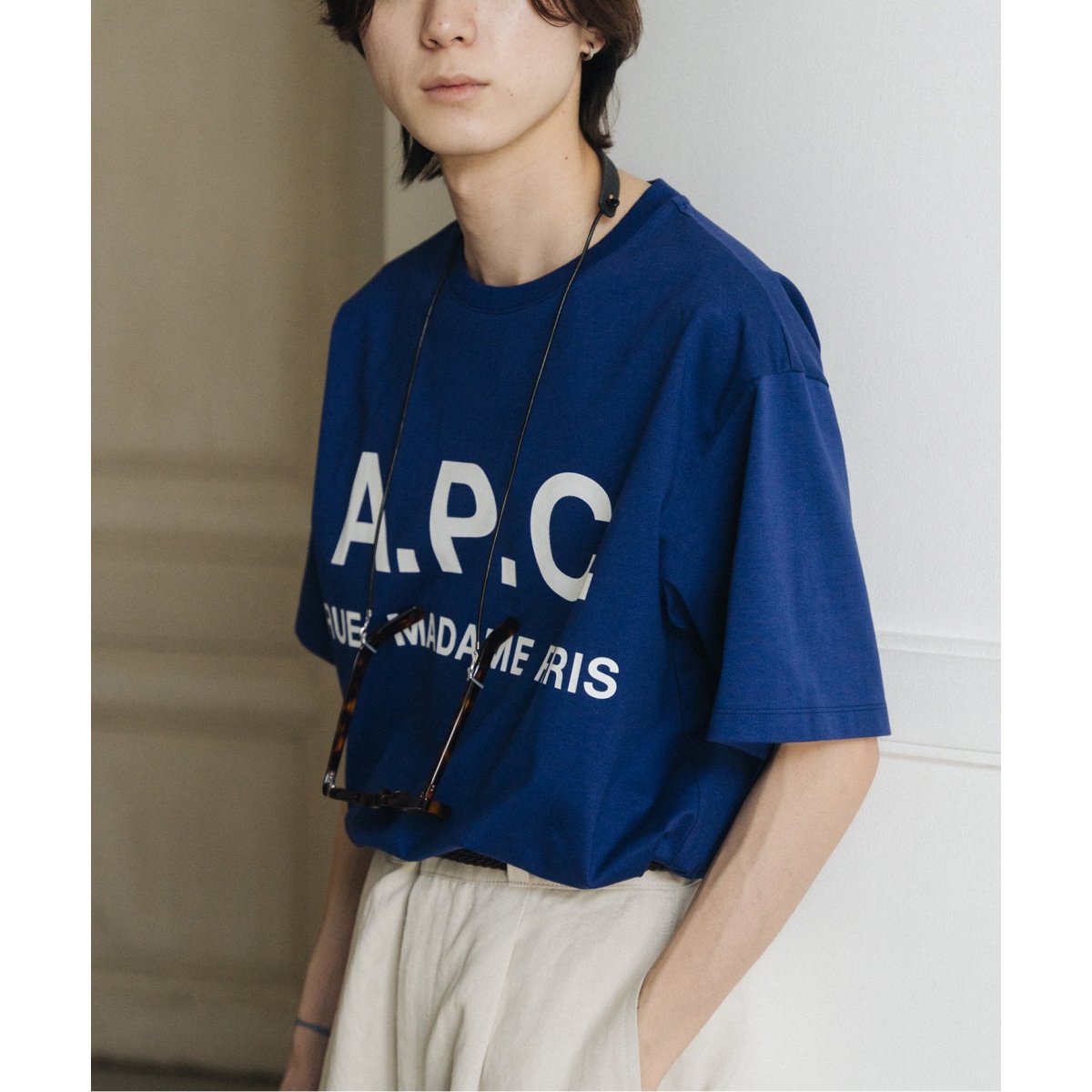 A.P.C. / アーペーセー】別注 オーバーサイズ ロゴプリント T