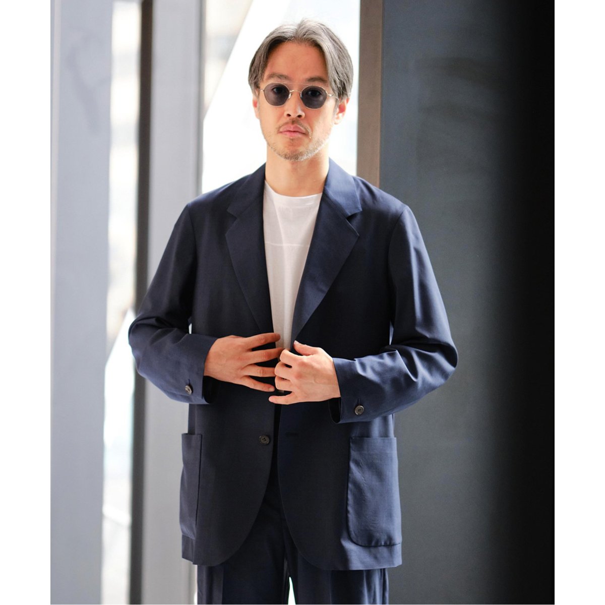 EDIFICEエディフィス REDA ACTIVE ジャケット LA BOUCLE / ラブ―クル】REDA ACTIVE トロピカル 2Bジャケット