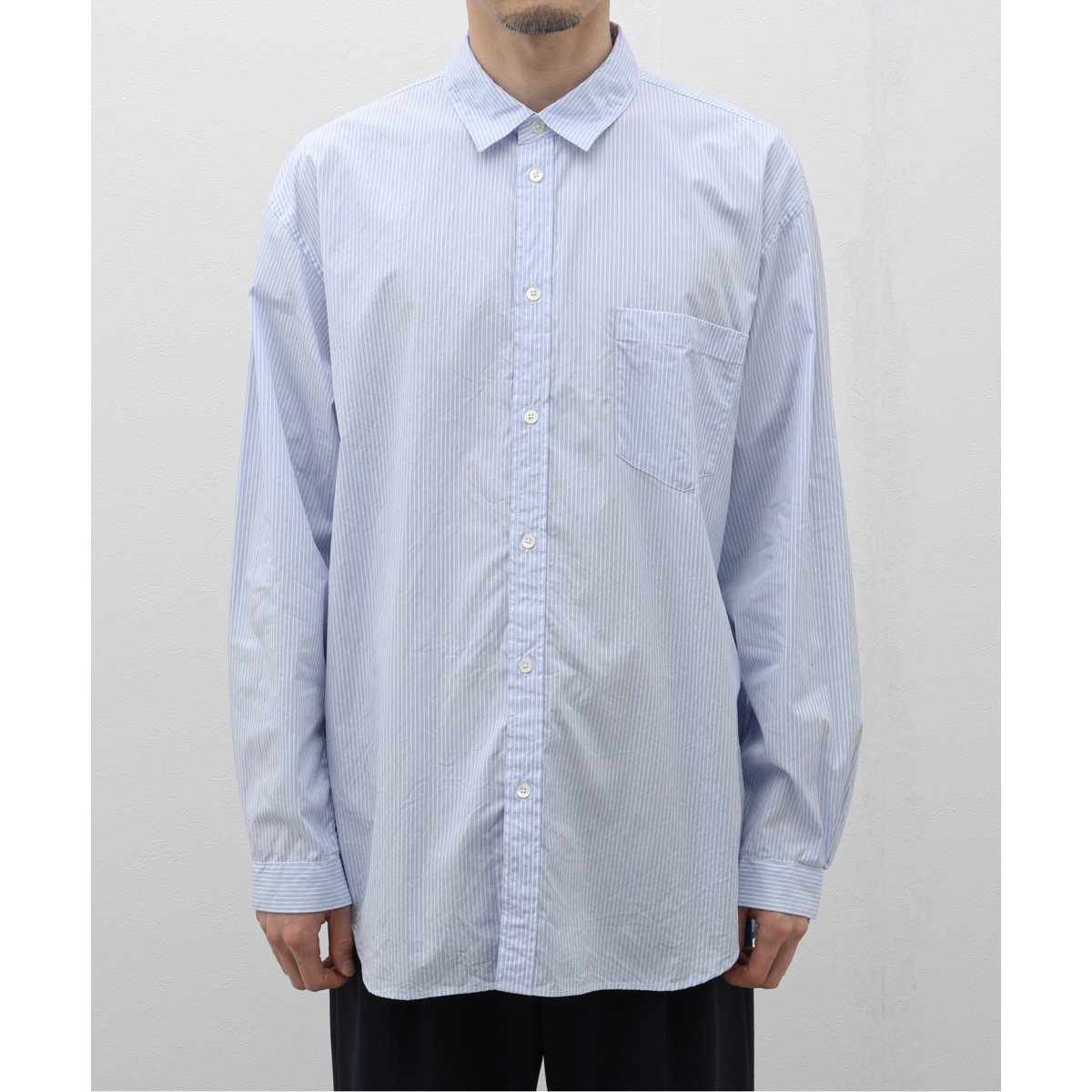 ATON★ストライプシャツ★ニット★カットソー ATON☆ストライプシャツ☆ニット☆カットソー ATON☆ストライプシャツ