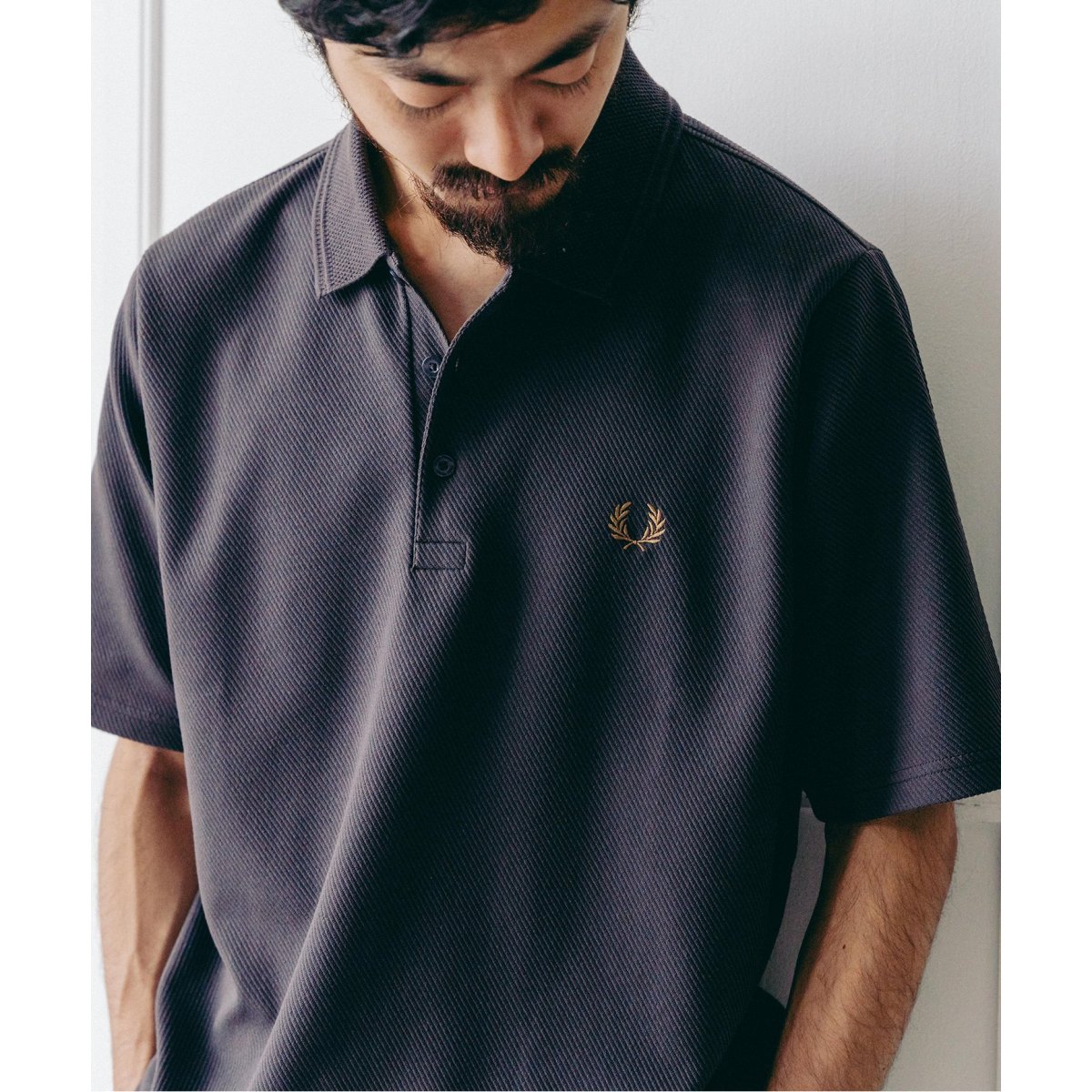 FRED PERRY フレッドペリー エディフィス別注 ポロシャツ FRED PERRY / フレッド ペリー】別注 SOLOTEX(R) カルゼ