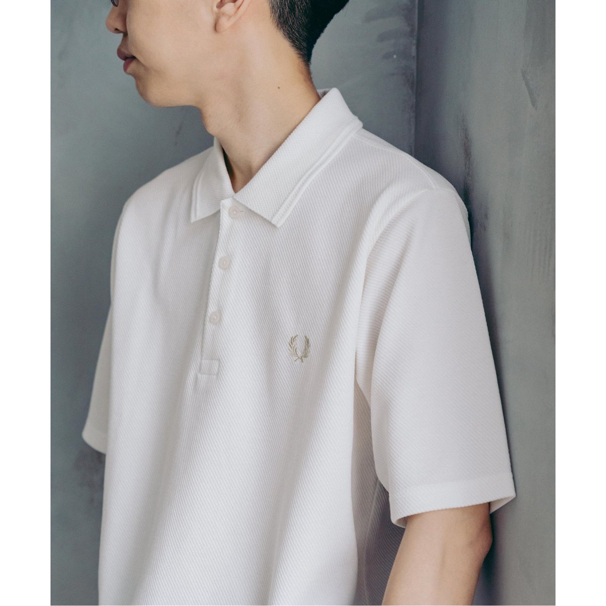 FRED PERRY フレッドペリー エディフィス別注 ポロシャツ FRED PERRY / フレッド ペリー】別注 SOLOTEX(R) カルゼ