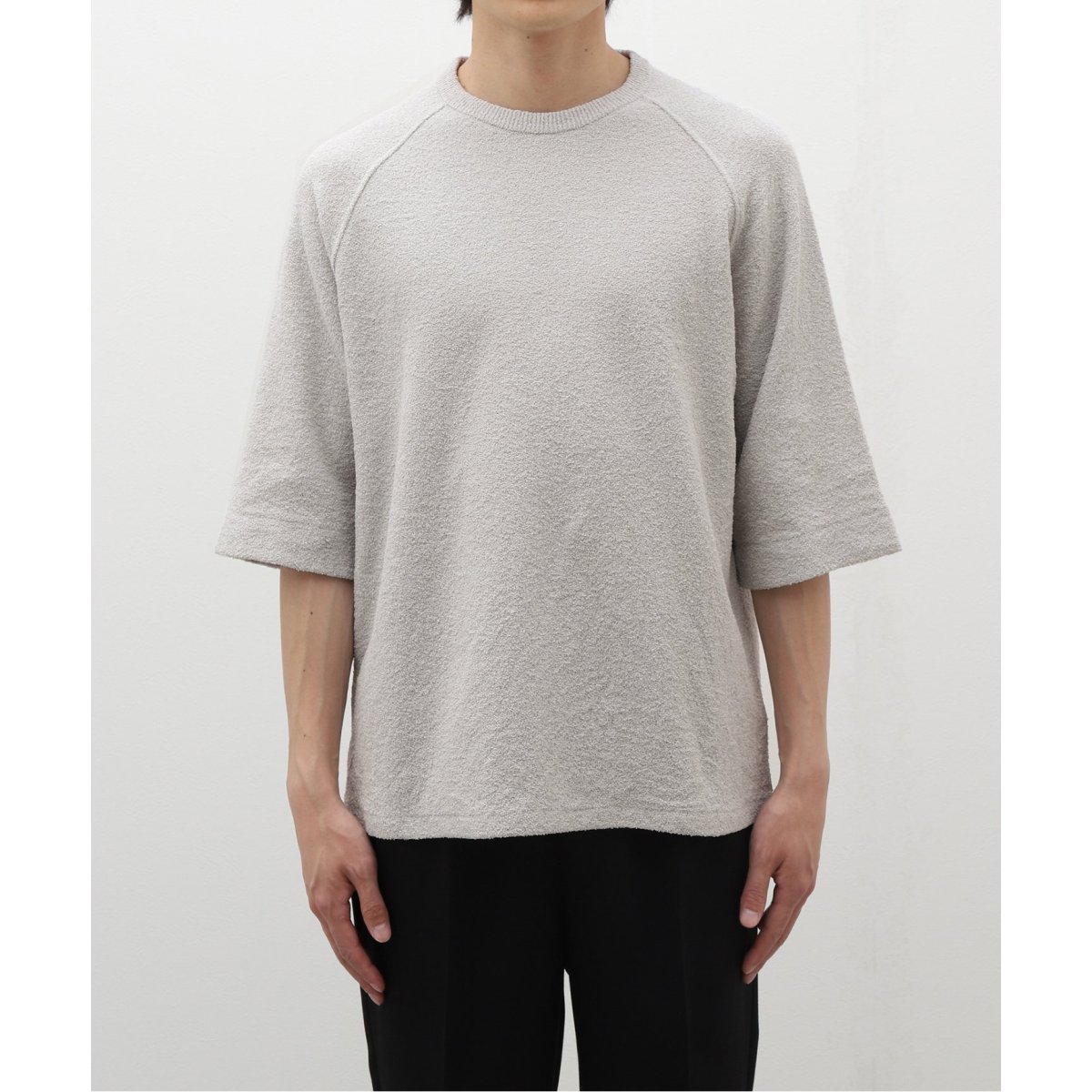 WALENODE ウェルノード Paper boucle Raglan T メンズ