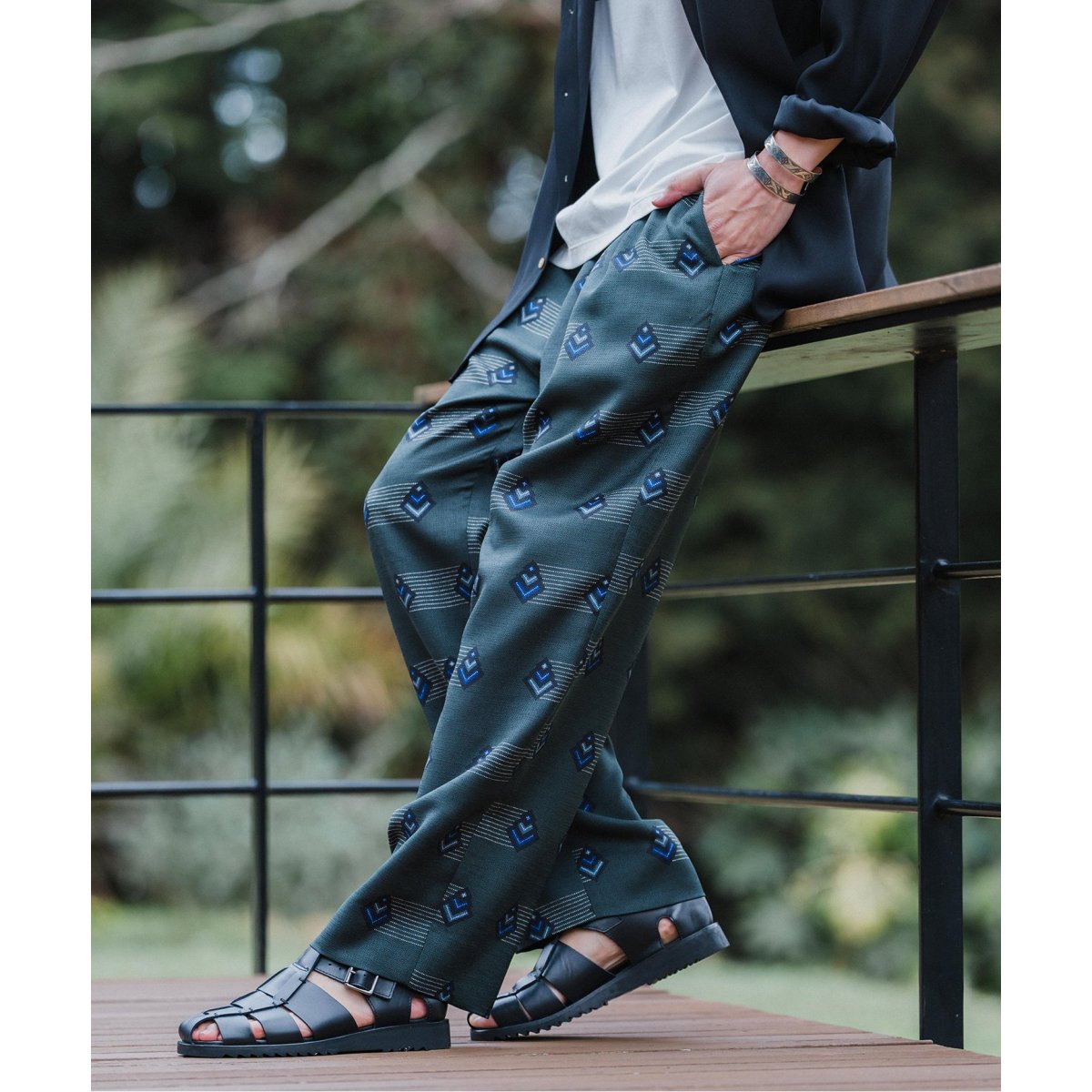 ☆アディダス プリント ロゴ イージーパンツ サルエルパンツ/メンズ☆限定モデル adidas アディダス プリント ロゴ イージーパンツ サルエル