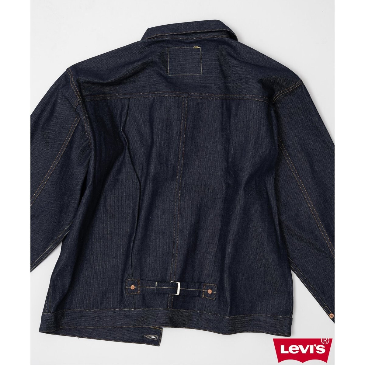 EDIFICE Levi’s リーバイス ジャケット Tバック　別注　Gジャン セール】Levi's（リーバイス）30th 別注 Type 1 トラッカー