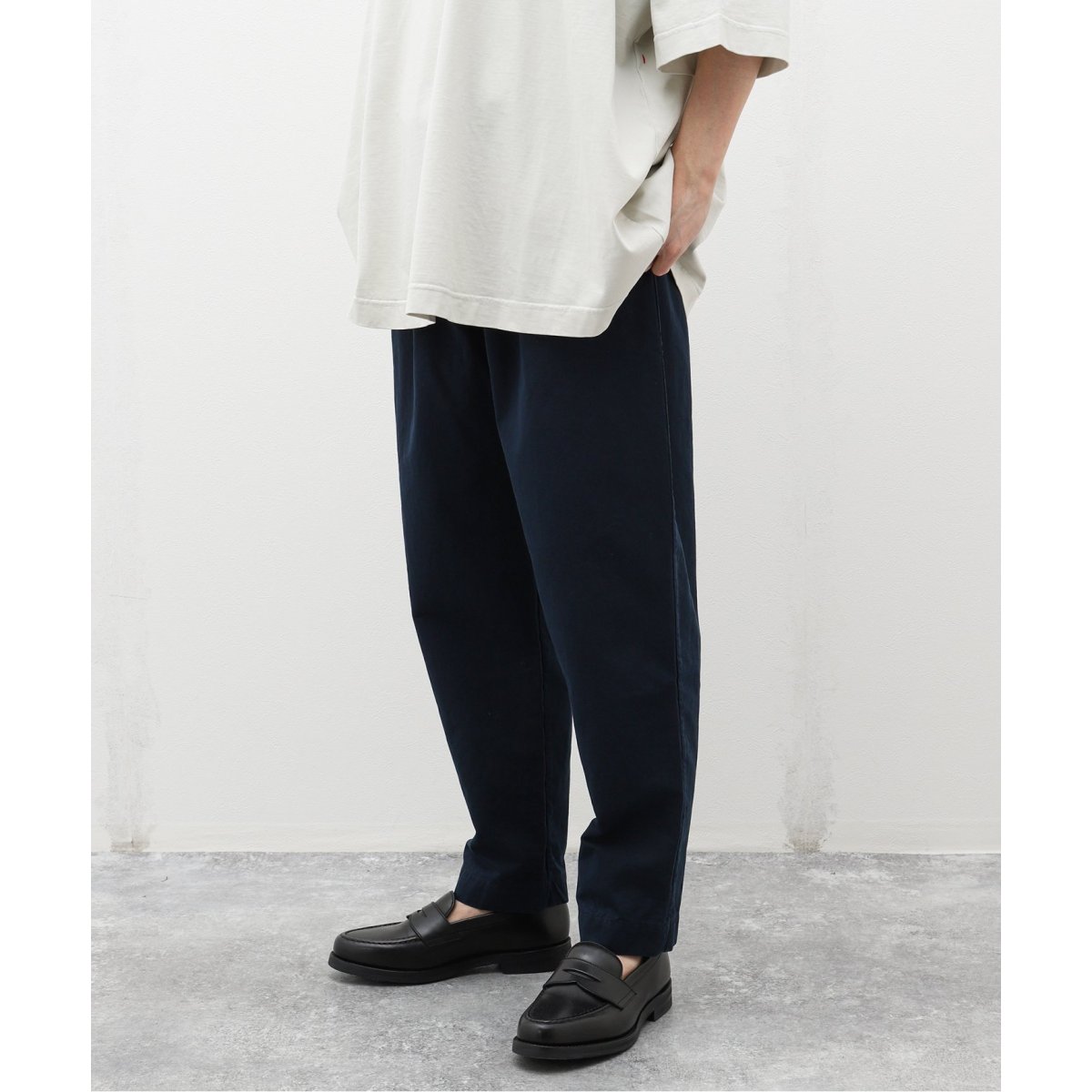 CASEY CASEYケイシーケイシーサルエルパンツ　ウールブラック黒L CASEY CASEYケイシーケイシーサルエルパンツ ウールブラック黒L ウール