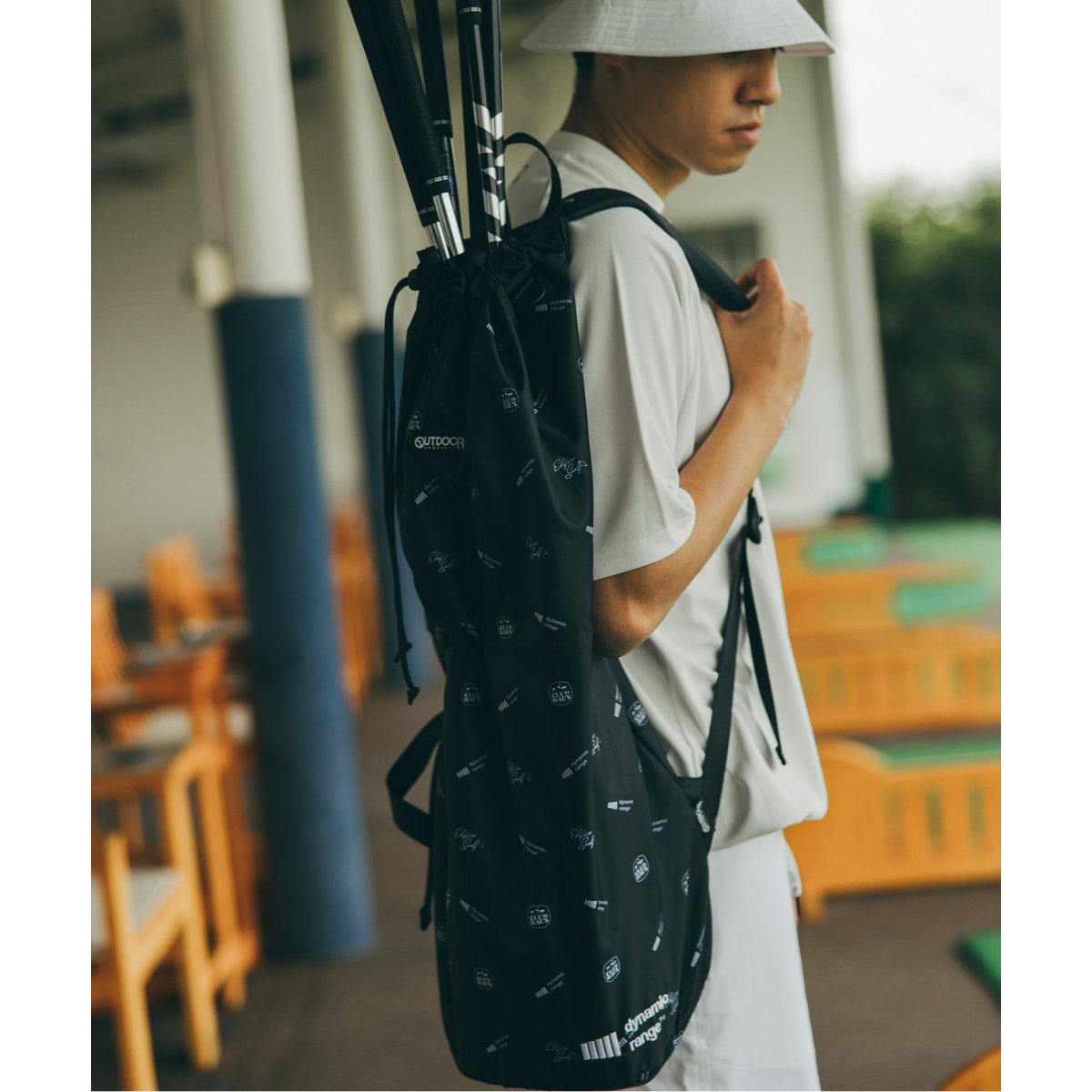 CLUBHAUS Dynamic Range × OUTDOOR キャディバッグ CLUBHAUS / Dynamic Range× OUTDOOR PRODUCTS 別注 クラブリ