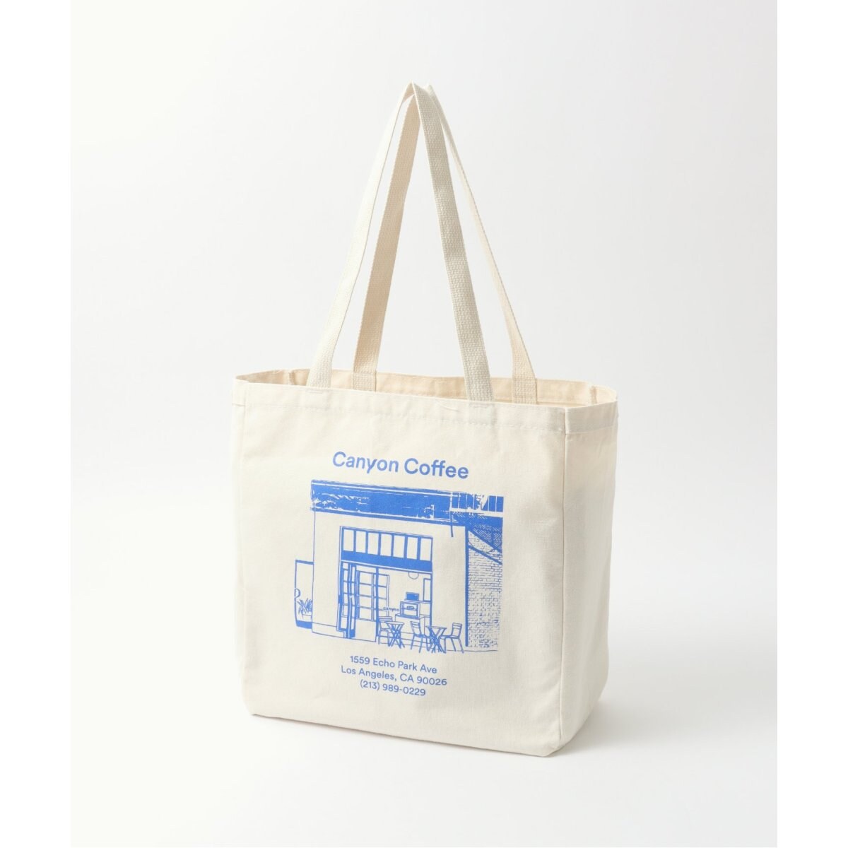 canyon coffee White Echo Park Tote | エディフィス(EDIFICE) | マルイウェブチャネル