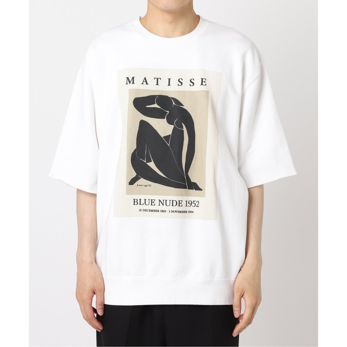 MATISSE(マティス) 別注 アートプリント スウェット Tシャツ