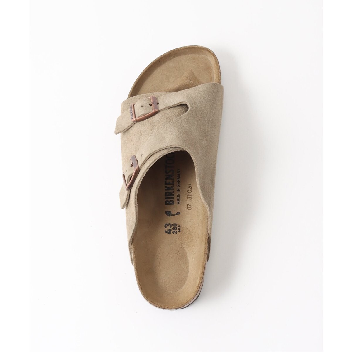 エディフィス（EDIFICE）/BIRKENSTOCK (ビルケンシュトック) ZURICH TAUPE SUEDE 50463 BIRKENSTOCK (ビルケンシュトック) ZURICH TAUPE SUEDE 50463