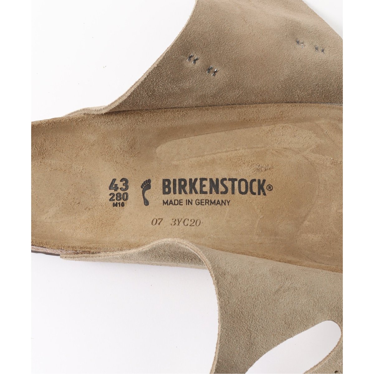 BIRKENSTOCK (ビルケンシュトック) ZURICH TAUPE SUEDE 50463