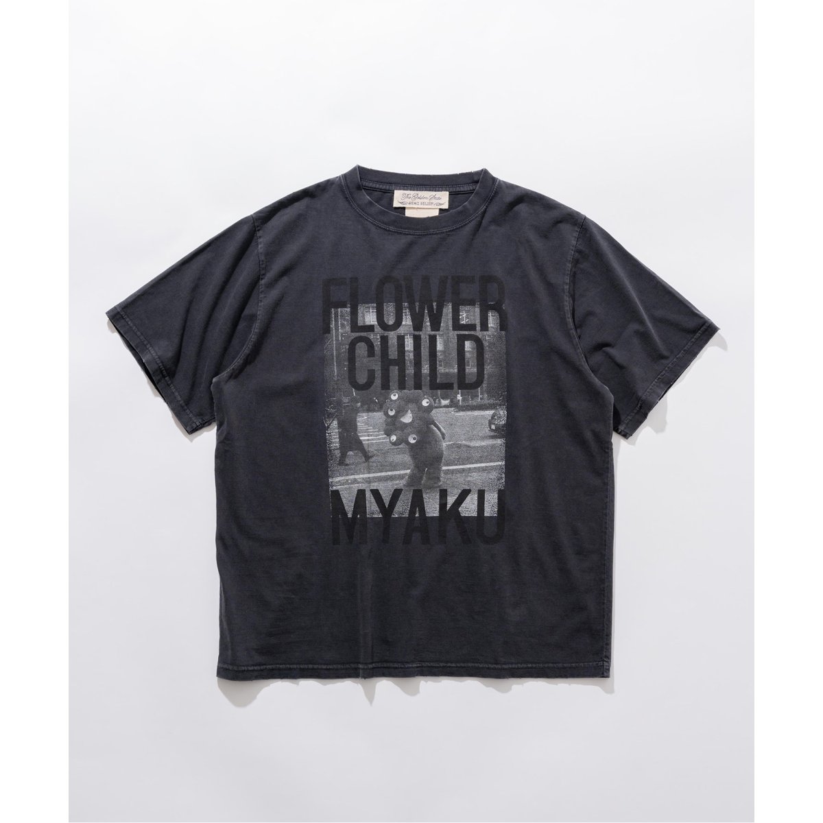 REMI RELIEF(レミレリーフ) 別注 ミャクミャク フォト Tシャツ