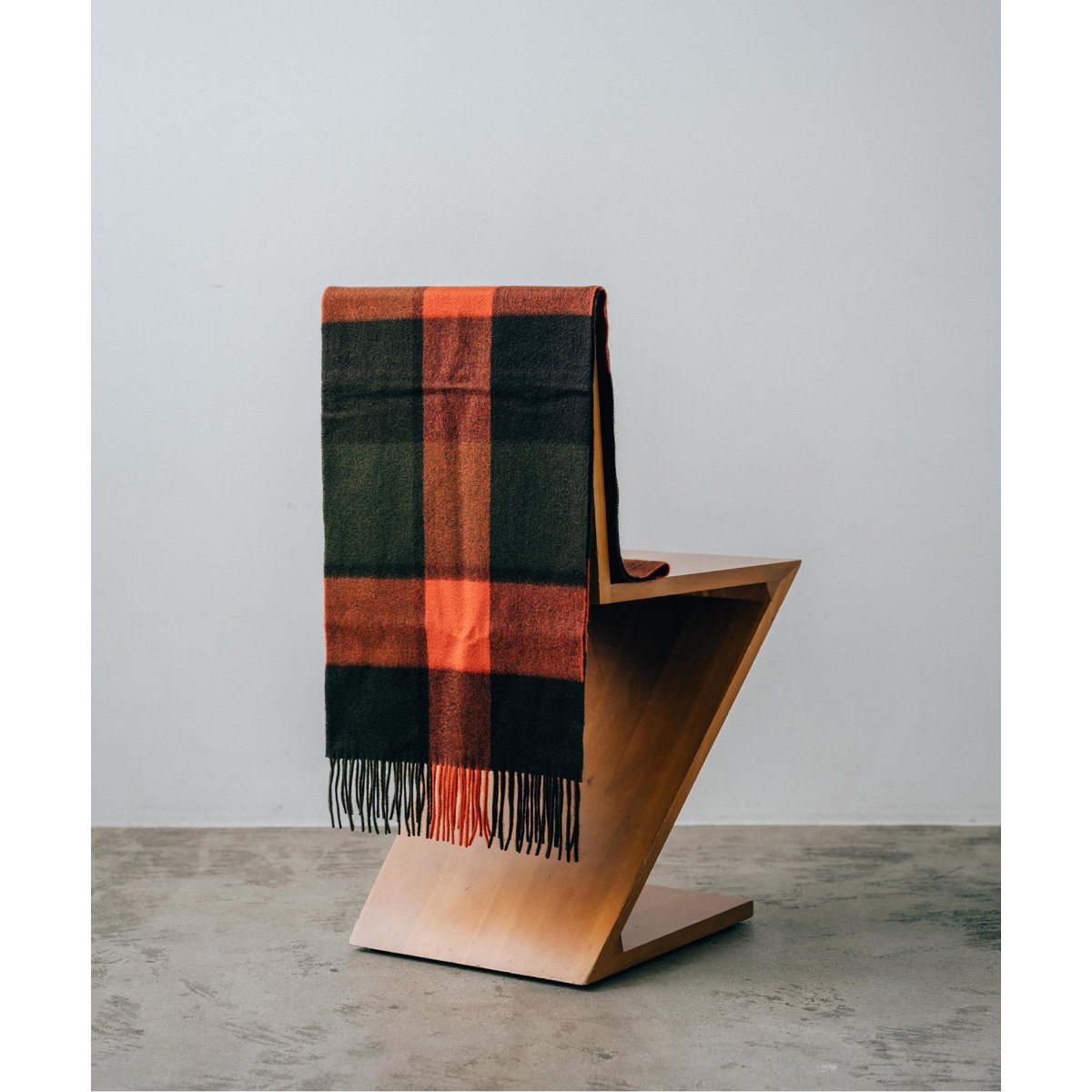 Joshua Ellis(ジョシュア エリス) PLAID CHECK 35×190 | エディフィス
