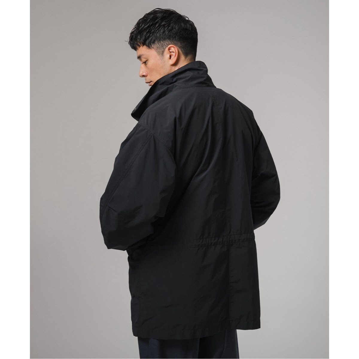 ATON(エイトン) 別注 AIR WHEATHER SHORT MODS COAT
