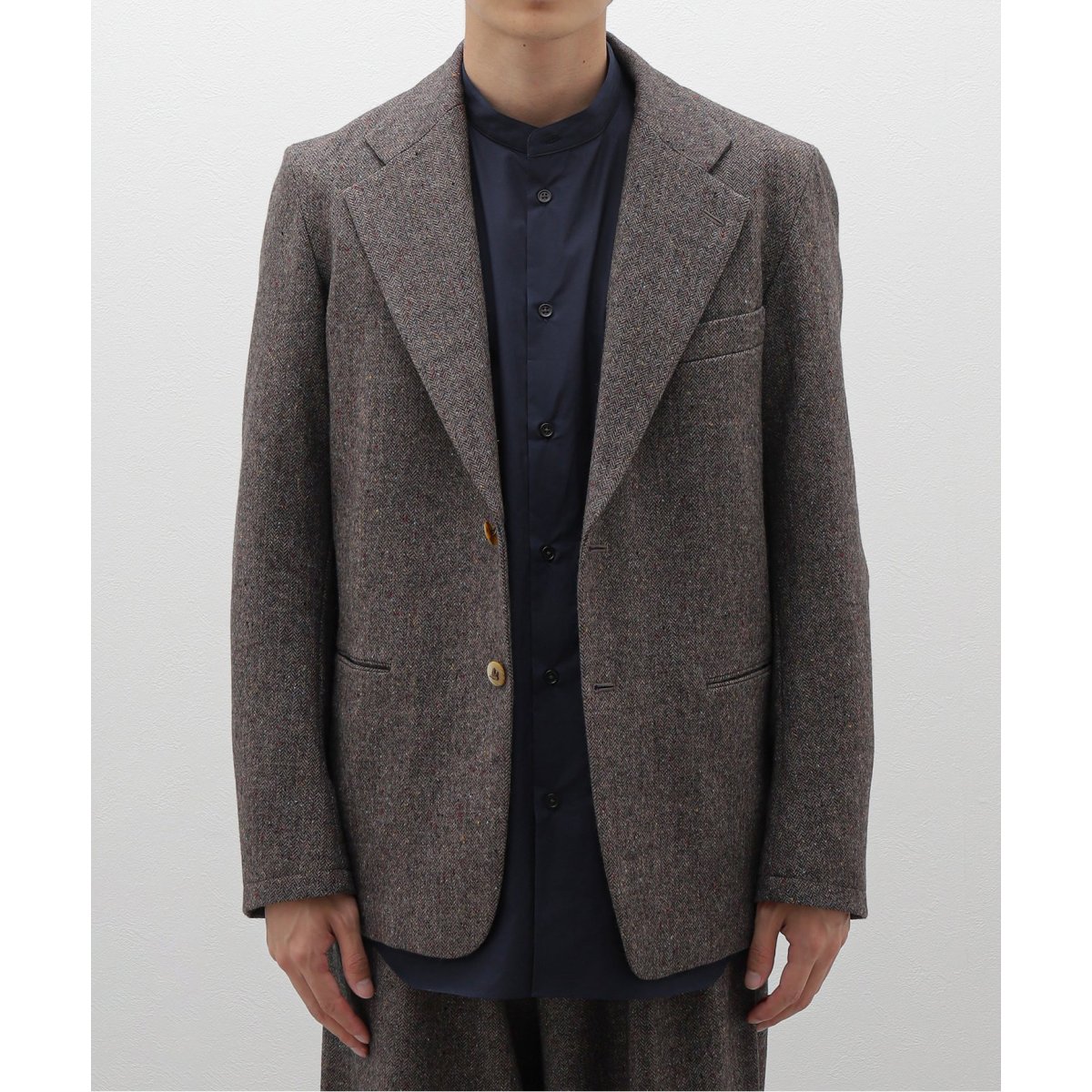 HUSBANDS(ハズバンズ) Double Jacket Scottish wool | エディフィス(EDIFICE) | マルイウェブチャネル