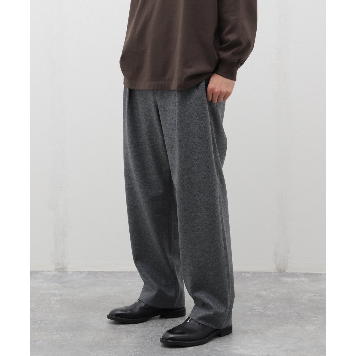 colon(コロン) CPT-17 Wool Melton Boxpleats PT CPT-17