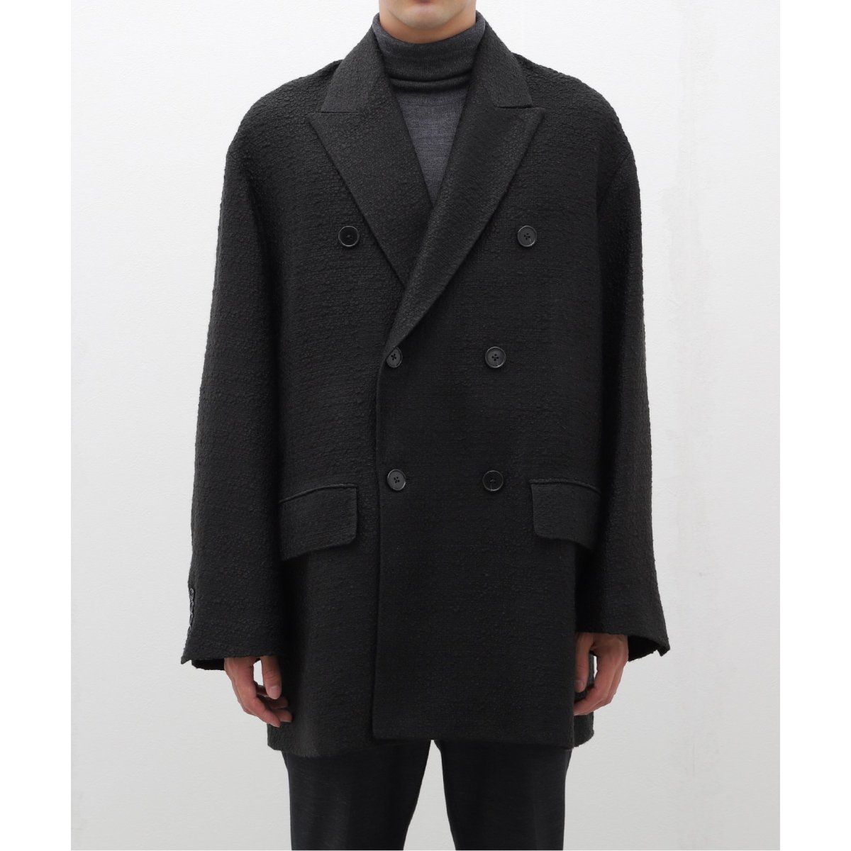 edifice クチュールドアダム　COUTURE D`ADAM コート美品M COUTURE D'ADAM(クチュール ド アダム) BK Tweed Cottage CT 24