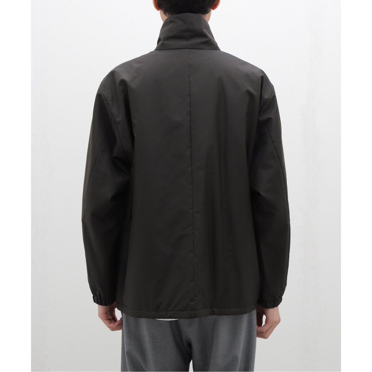 ATON(エイトン) SILK COATING PADDED STAND COACH JAC JKA