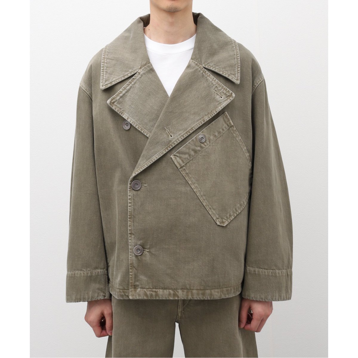 最終値下げ】LEMAIRE ディスパッチピーコート