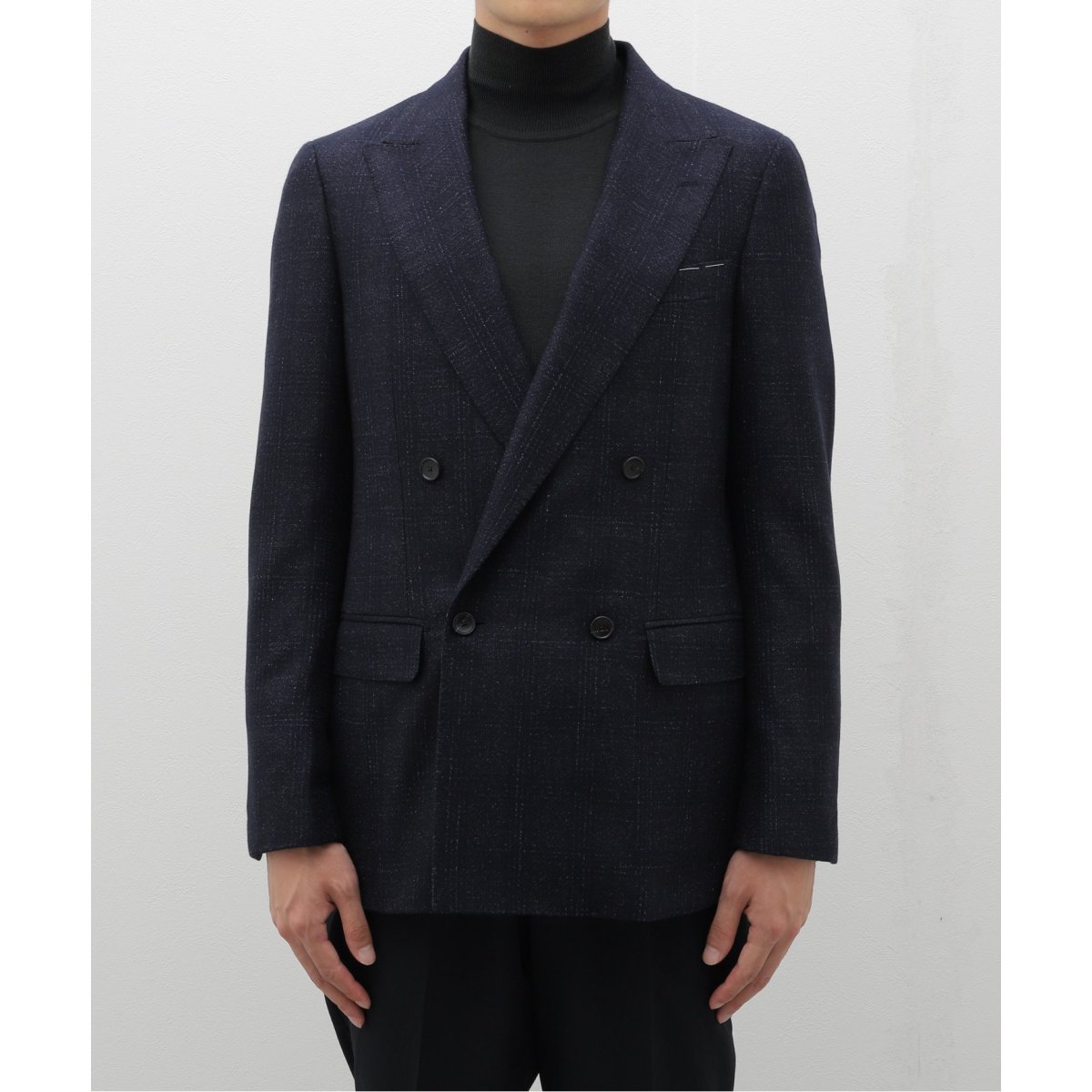 J7412新品 エディフィス 23SSロロピアーナ社生地シャドーストライプスーツ J7412新品 エディフィス 23SSロロピアーナ社生地シャドー