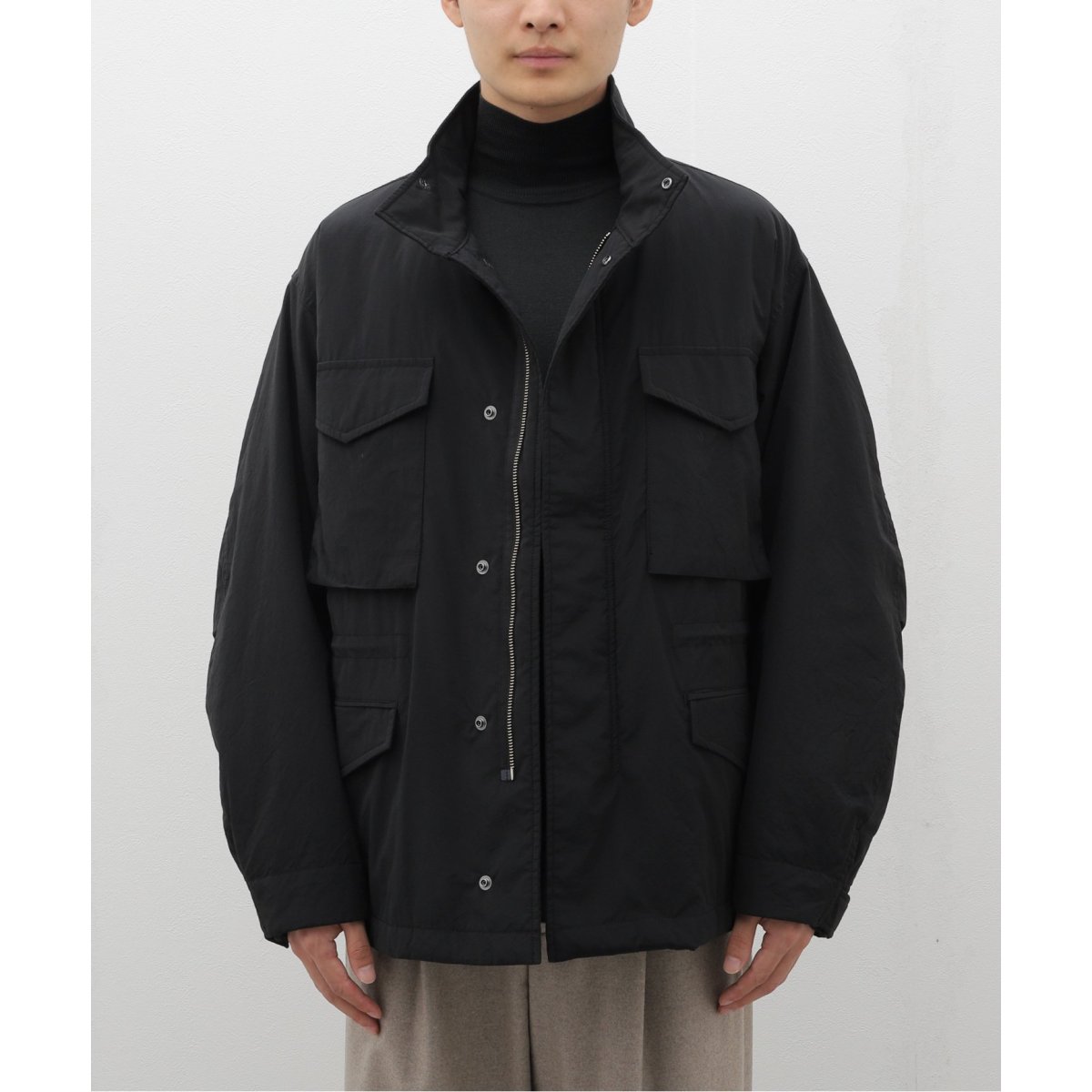 ATON(エイトン) TECHNO COTTON PADDED M-65 JACKET JKAGCW