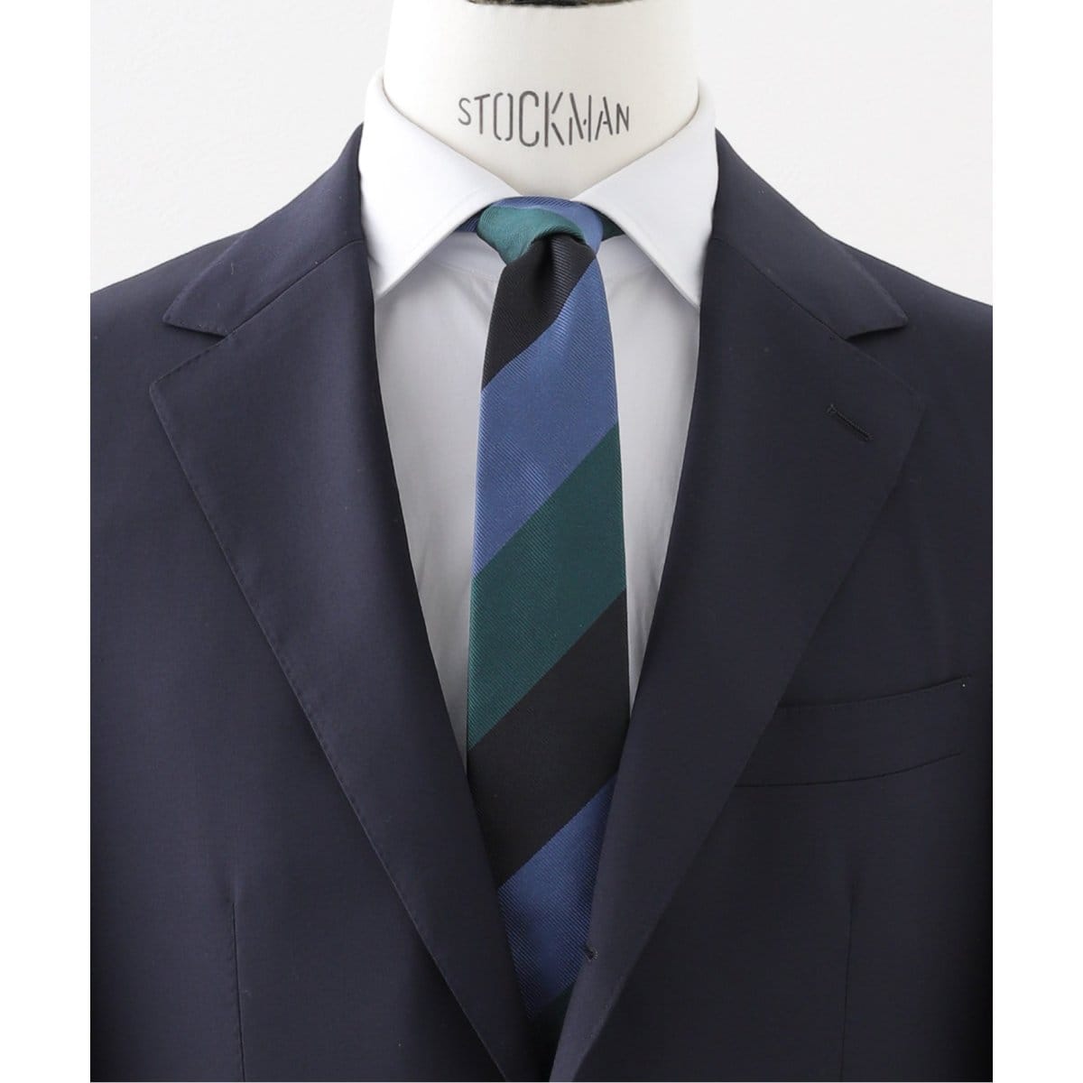 Holiday&Brown ホリデー&ブラウンシルクウール　ソリッドタイ Holliday & Brown (ホリデー & ブラウン) シルクソリッドタイ