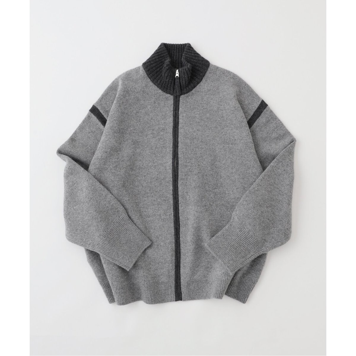 CALMER EDIFICE別注 ZIPUPカーディガン CALMER(カルメール) 別注 ZIP UP カーディガン | エディフィス